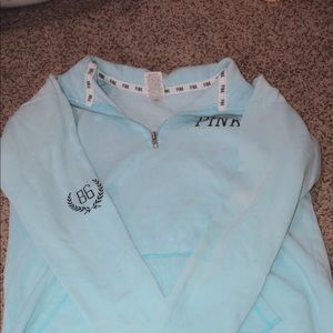 Victoria secret half zip sweatshirt